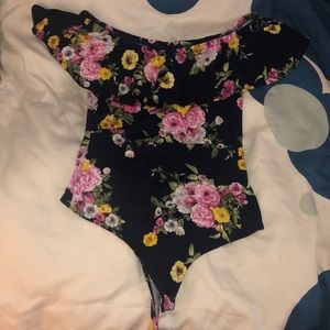 Floral Bodysuit Shirt